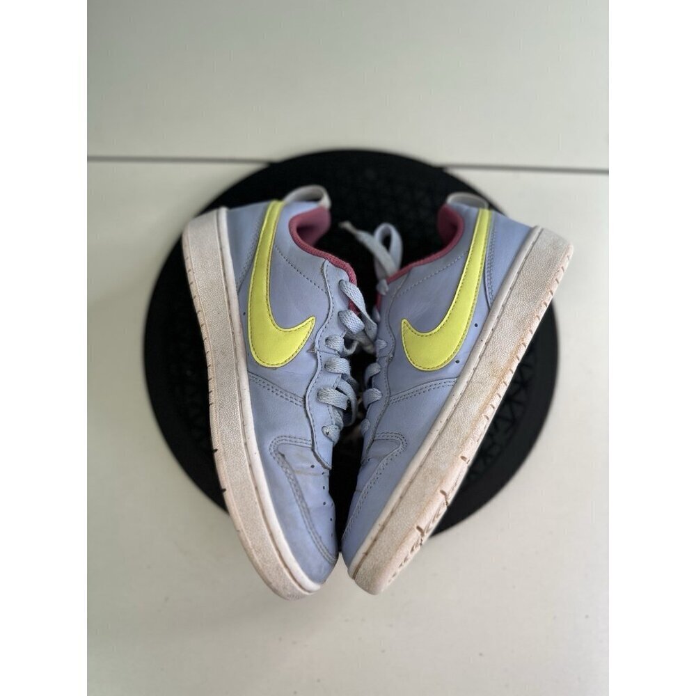 Nike Shoes 4Y Court Borough 2 Sneakers Multicolor Leather Casual BQ5448-405 - Picture 8 of 9